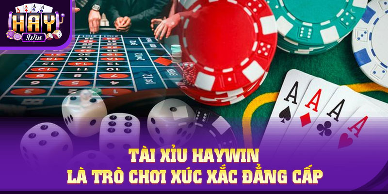 Tài Xỉu HAYWIN là trò chơi xúc xắc đẳng cấp